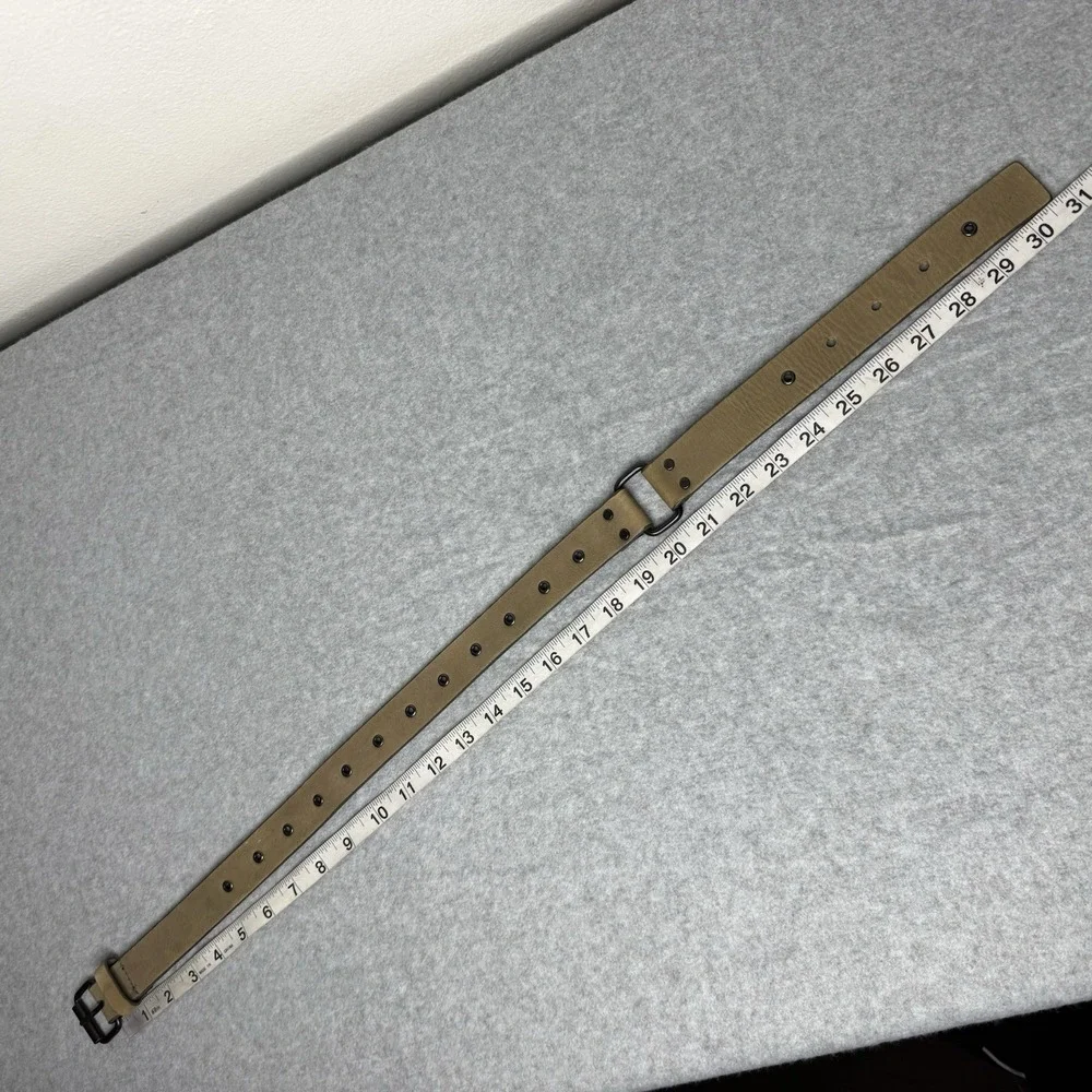 All Saints Ezra Waist Belt Leather Tan Western Minimalist Boho Womens‎ XS